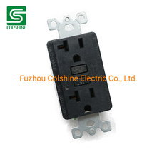 Duplex Receptacle Outlet 20A 125V Self Test GFCI Wall Socket